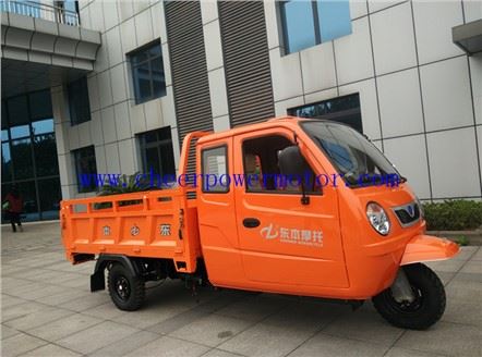 200cc Cabin Car Driving Styrning Cargo Trehjuling